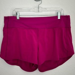 Lululemon Speed up mid- rise 4” shorts
